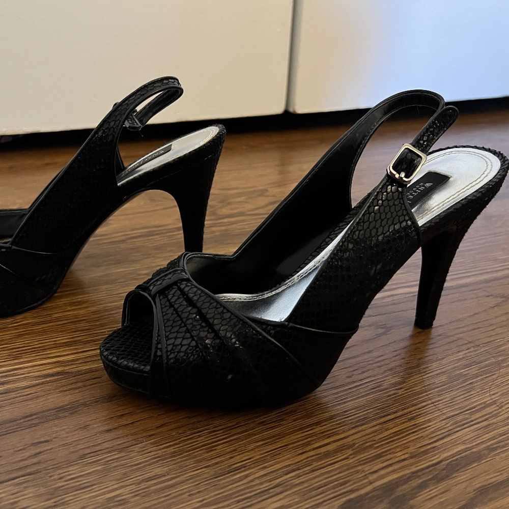 Black heels
